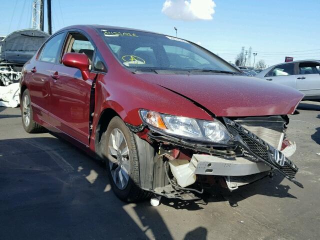 19XFA1F8XAE056093 - 2010 HONDA CIVIC EX Qırmızı foto 1