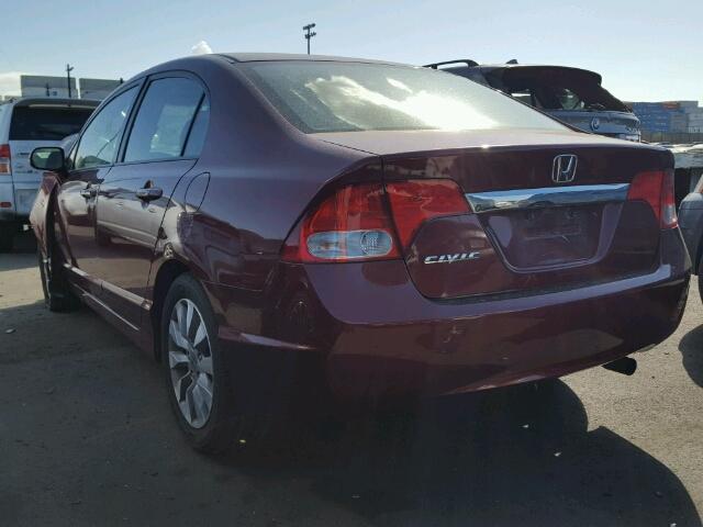 19XFA1F8XAE056093 - 2010 HONDA CIVIC EX Qırmızı foto 3