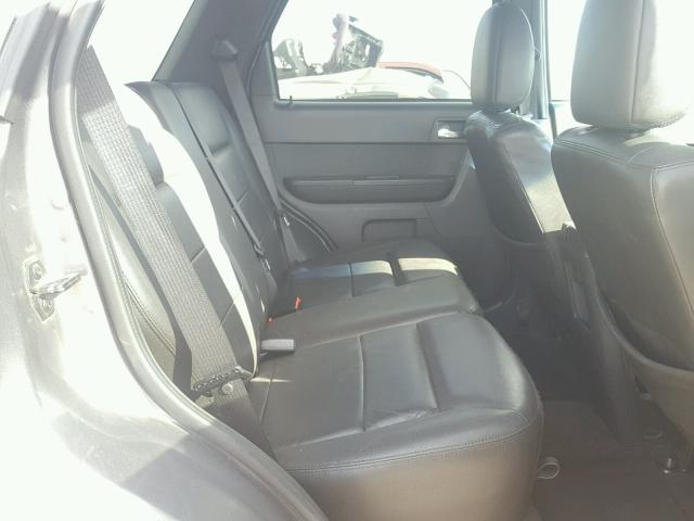 1FMCU04709KB46775 - 2009 FORD ESCAPE LIM GRAY photo 6