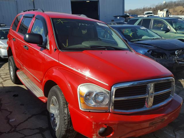 1D8HB58D25F554504 - 2005 DODGE DURANGO LI RED photo 1