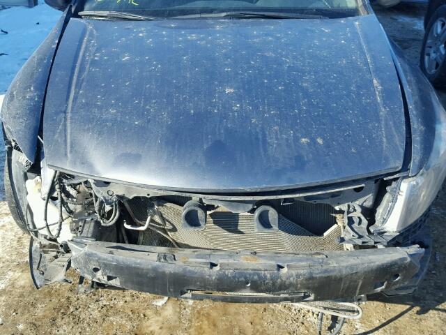 1HGCP36779A801256 - 2009 HONDA ACCORD EX GRAY photo 7