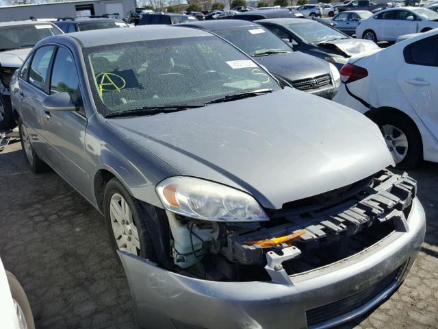 2G1WC583781243195 - 2008 CHEVROLET IMPALA LT GRAY photo 1