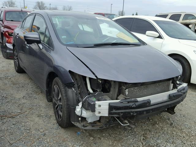 19XFB2F89EE272218 - 2014 HONDA CIVIC EX GRAY photo 1