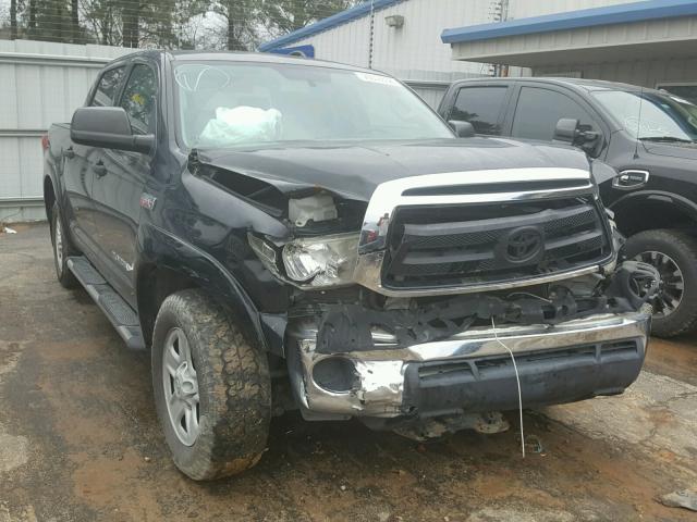 5TFEY5F17BX098756 - 2011 TOYOTA TUNDRA CRE BLACK photo 1