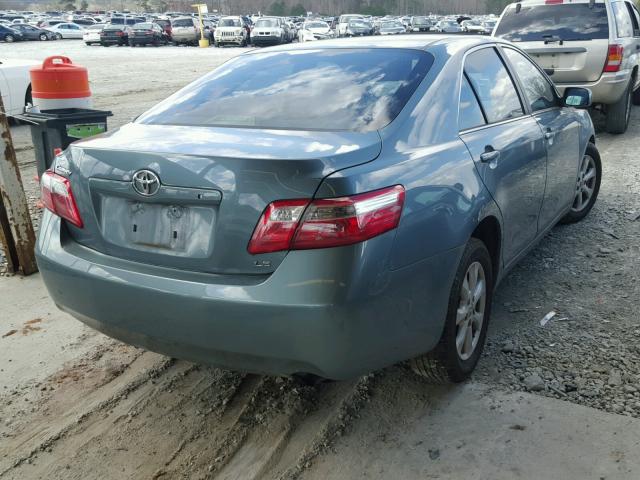 4T1BE46KX9U905132 - 2009 TOYOTA CAMRY BASE GREEN photo 4