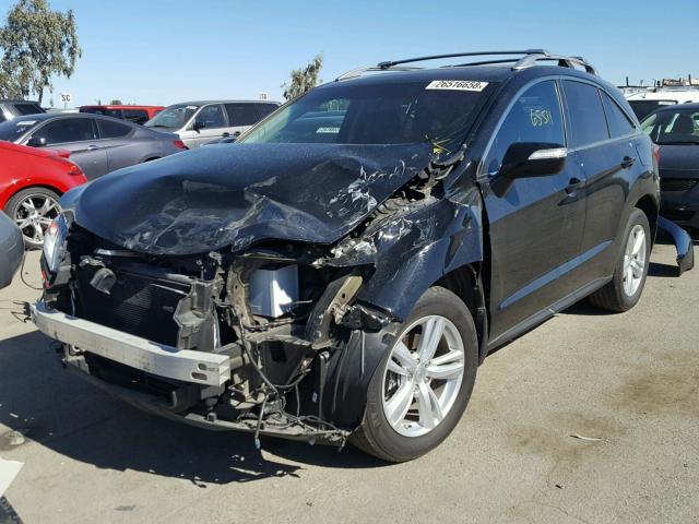 5J8TB4H56FL004576 - 2015 ACURA RDX TECHNO BLACK photo 2