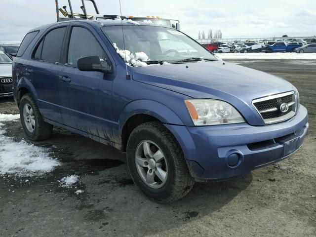 KNDJC733065620725 - 2006 KIA SORENTO EX BLUE photo 1