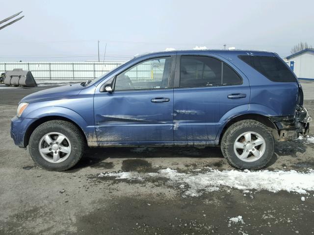 KNDJC733065620725 - 2006 KIA SORENTO EX BLUE photo 9