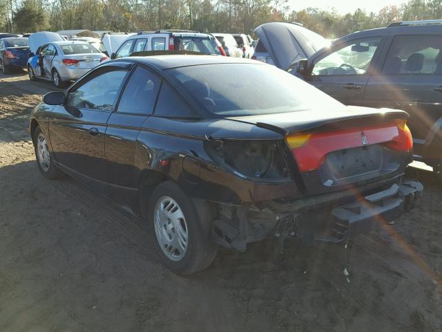 1G8ZY12751Z101882 - 2001 SATURN SC2 BLACK photo 3