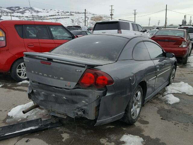 4B3AG42GX5E034376 - 2005 DODGE STRATUS SX GRAY photo 4