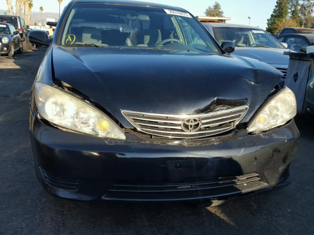 4T1BE32K45U058022 - 2005 TOYOTA CAMRY LE BLACK photo 9