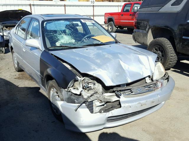 2HGEJ8648TH502381 - 1996 HONDA CIVIC EX ვერცხლისფერი ფოტო 1