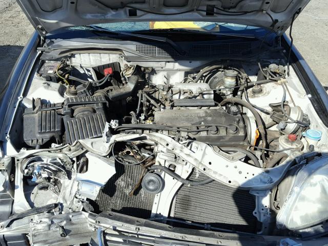 2HGEJ8648TH502381 - 1996 HONDA CIVIC EX ვერცხლისფერი ფოტო 7