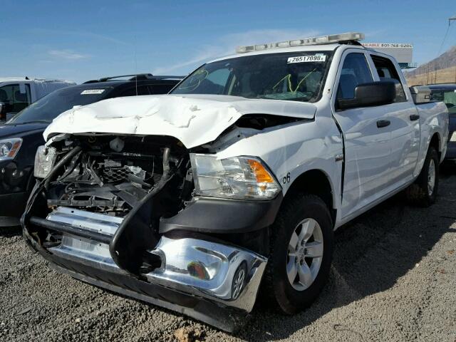 1C6RR7XT9ES194505 - 2014 RAM 1500 SSV WHITE photo 2