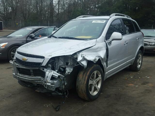 3GNAL3EK3DS639423 - 2013 CHEVROLET CAPTIVA LT SILVER photo 2