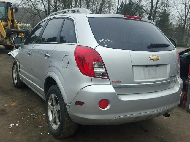 3GNAL3EK3DS639423 - 2013 CHEVROLET CAPTIVA LT SILVER photo 3