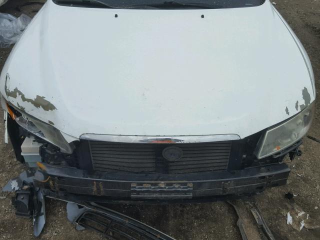 5NPEU46F86H142122 - 2006 HYUNDAI SONATA GLS WHITE photo 7