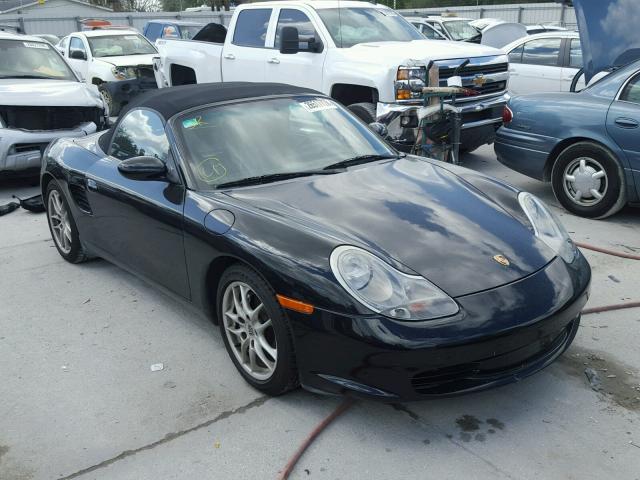 WP0CA29873U624387 - 2003 PORSCHE BOXSTER BLACK photo 1