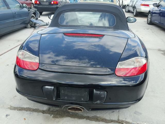 WP0CA29873U624387 - 2003 PORSCHE BOXSTER BLACK photo 6