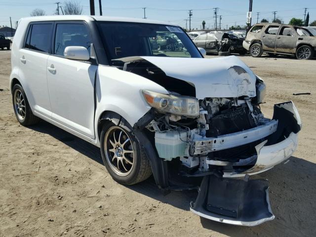 JTLZE4FE9A1107339 - 2010 TOYOTA SCION XB WHITE photo 1