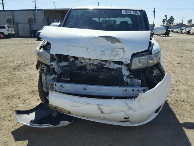 JTLZE4FE9A1107339 - 2010 TOYOTA SCION XB WHITE photo 9