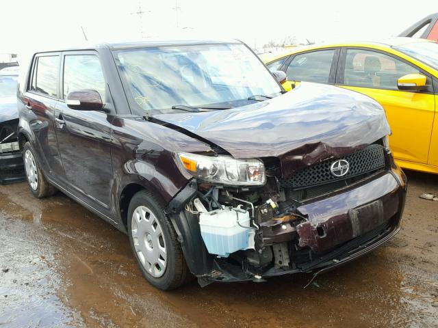 JTLKE50E891087242 - 2009 TOYOTA SCION XB BURGUNDY photo 1