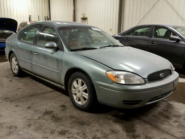 1FAFP56U56A211782 - 2006 FORD TAURUS SEL GREEN photo 1