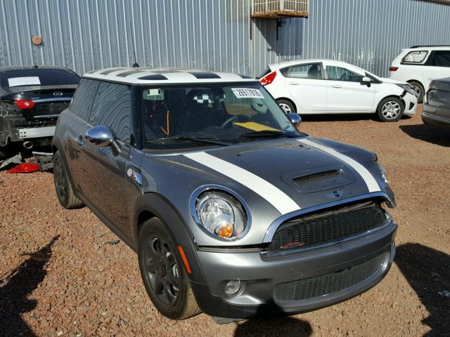 WMWMF735X9TT94647 - 2009 MINI COOPER S GRAY photo 1