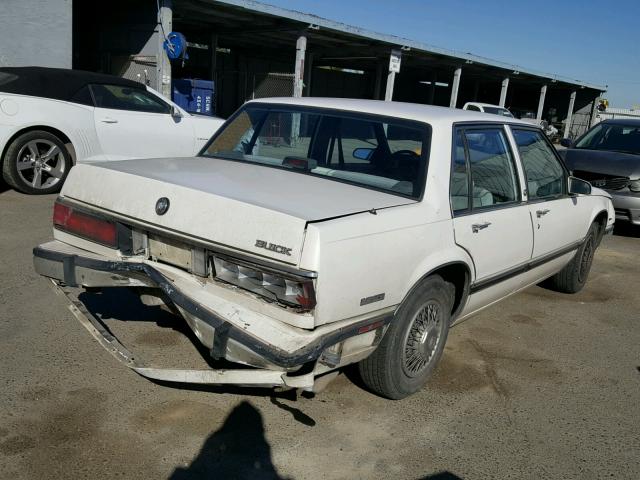 1G4HP54CXJH461236 - 1988 BUICK LESABRE CU WHITE photo 4