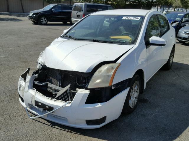 3N1AB61E57L707820 - 2007 NISSAN SENTRA 2.0 WHITE photo 2