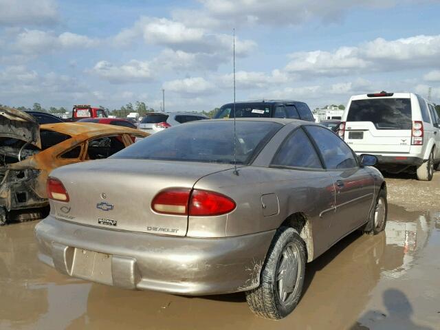 1G1JC1241TM107288 - 1996 CHEVROLET CAVALIER GOLD photo 4