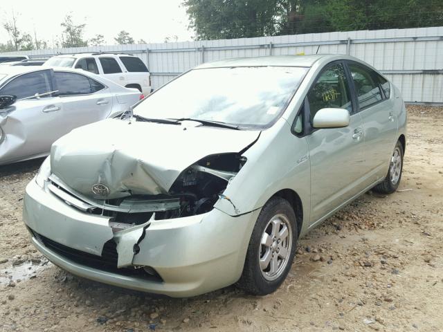 JTDKB20U887779958 - 2008 TOYOTA PRIUS GREEN photo 2