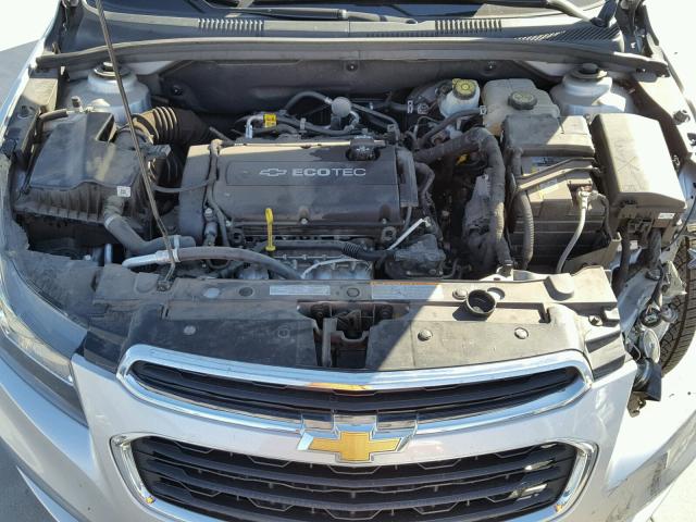 1G1PA5SG1F7213969 - 2015 CHEVROLET CRUZE LS SILVER photo 7