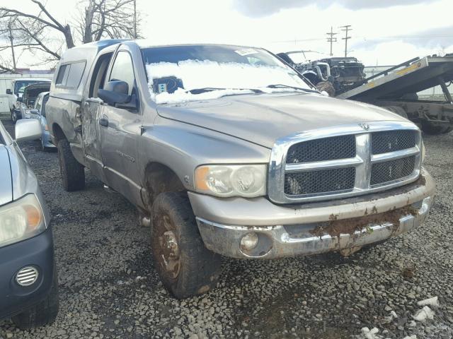 3D7KU28C13G789644 - 2003 DODGE RAM 2500 S TAN photo 1