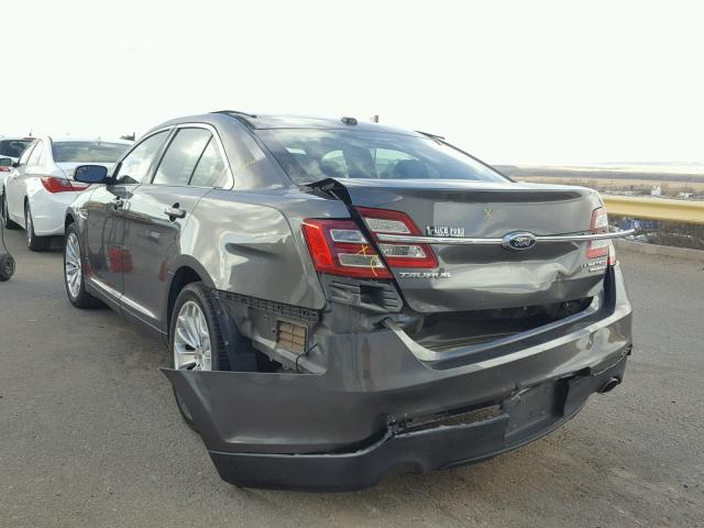 1FAHP2F87FG163497 - 2015 FORD TAURUS LIM GRAY photo 3