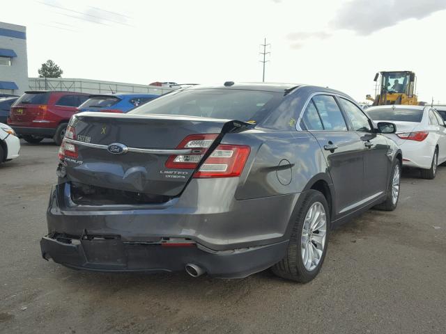 1FAHP2F87FG163497 - 2015 FORD TAURUS LIM GRAY photo 4