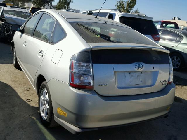 JTDKB20U853066920 - 2005 TOYOTA PRIUS SILVER photo 3