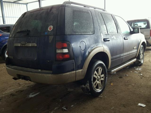 1FMEU74E68UA89131 - 2008 FORD EXPLORER E BLUE photo 4