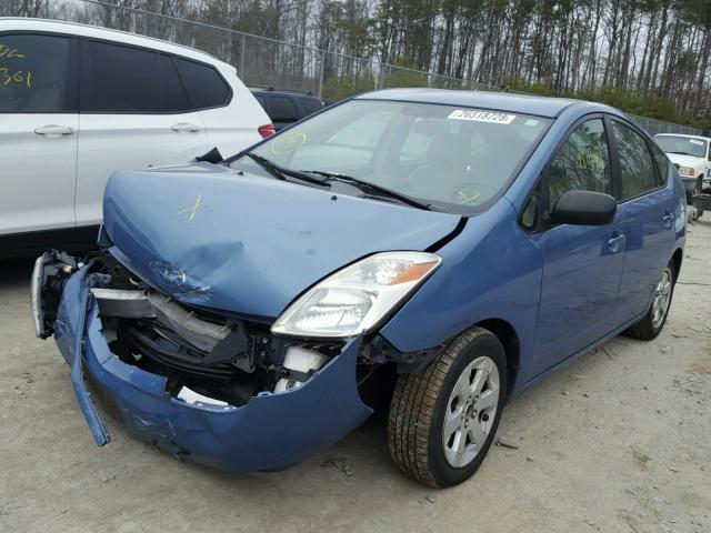 JTDKB20U953103389 - 2005 TOYOTA PRIUS BLUE photo 2