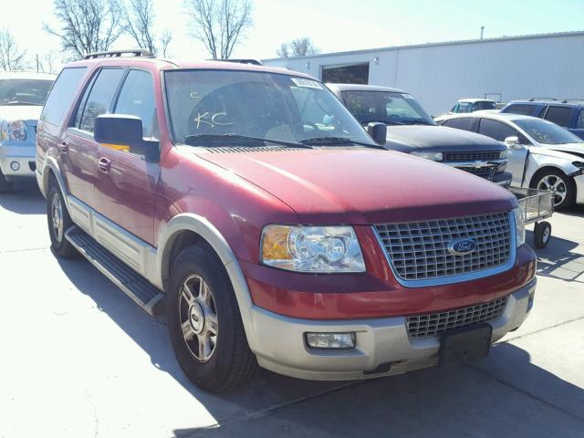 1FMPU17505LA24410 - 2005 FORD EXPEDITION RED photo 1