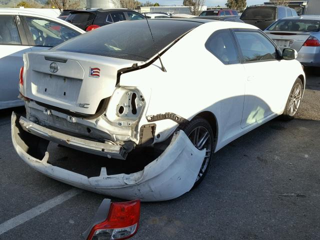 JTKJF5C76D3050746 - 2013 TOYOTA SCION TC 白色 照片 4