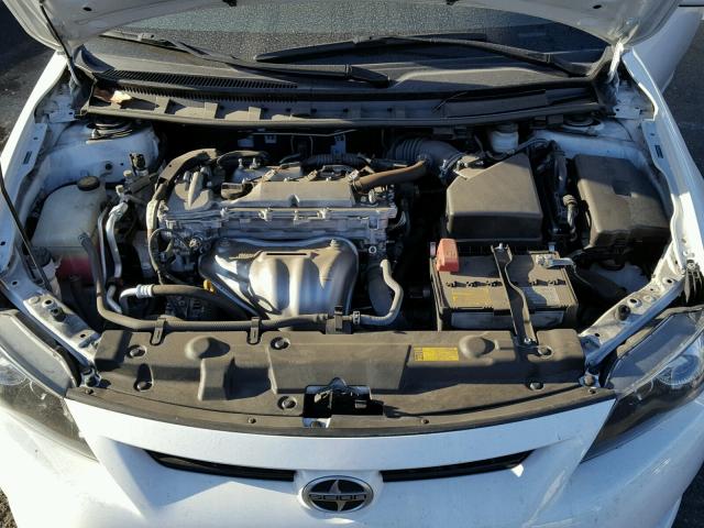 JTKJF5C76D3050746 - 2013 TOYOTA SCION TC WHITE photo 7