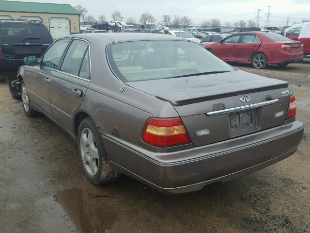 JNKBY31A0YM300411 - 2000 INFINITI Q45 BASE GRAY photo 3