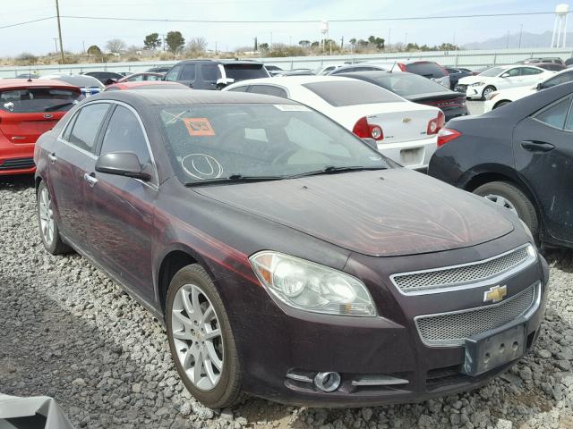 1G1ZE5EB4AF134470 - 2010 CHEVROLET MALIBU LTZ 勃艮第红 照片 1