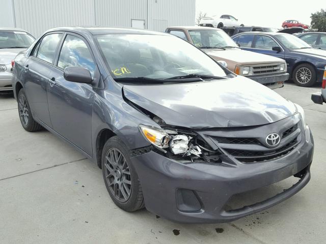 JTDBU4EEXC9176238 - 2012 TOYOTA COROLLA BA GRAY photo 1