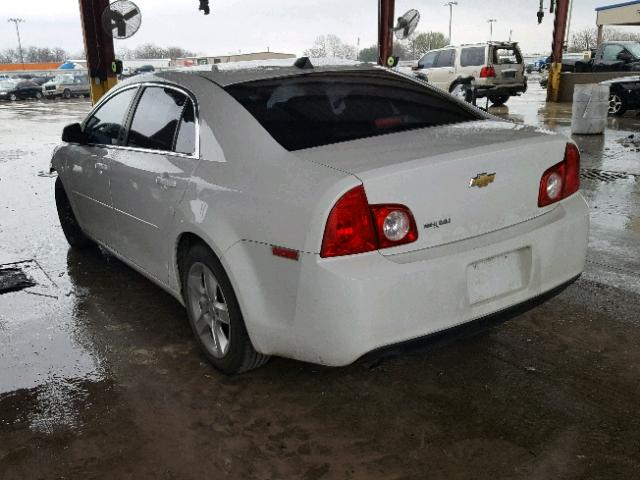 1G1ZB5E02CF345418 - 2012 CHEVROLET MALIBU LS თეთრი ფოტო 3