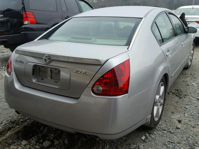 1N4BA41E96C857034 - 2006 NISSAN MAXIMA SE SILVER photo 4