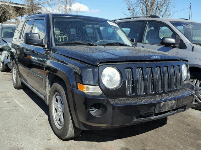 1J4FT28A59D154844 - 2009 JEEP PATRIOT SP BLACK photo 1