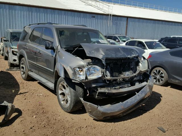 5TDZT38A24S229151 - 2004 TOYOTA SEQUOIA LI SILVER photo 1