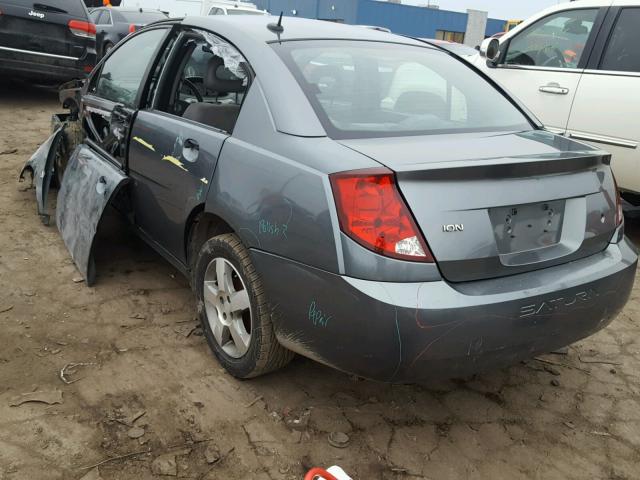 1G8AL55F67Z167131 - 2007 SATURN ION LEVEL 灰色 照片 3
